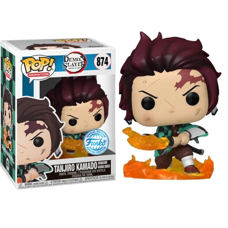 Muñeco Funko Pop! Demon Slayer - Tanjiro Kamado 874